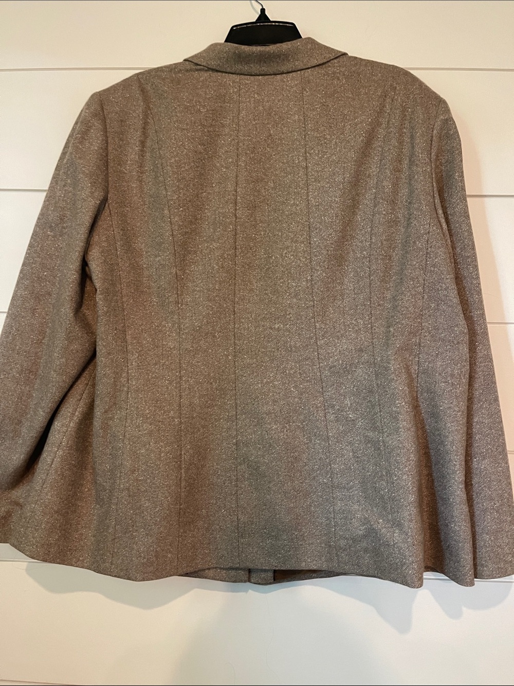 Lafayette 148 Women's Taupe Blazer Jacket - Picture 6 of 6